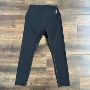 Gymshark Training Women's Size Small Leggings Black Body Workout Pant High Rise